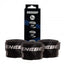 BLISTER 3 OVERGRIPS ENEBE LISOS NEGROS