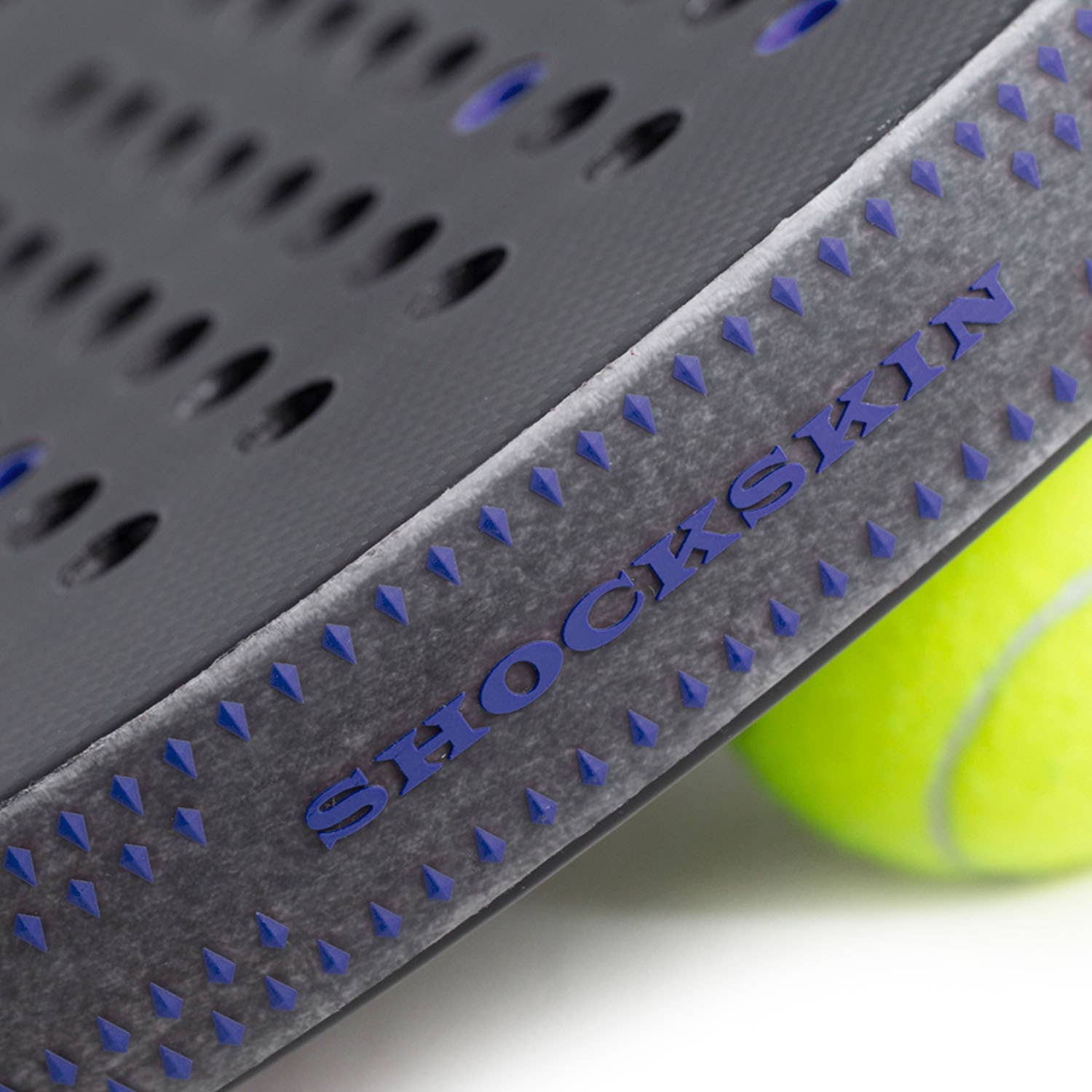 PROTECTOR SHOCKOUT SHOCKSKIN TRANSPARENTE/AZUL