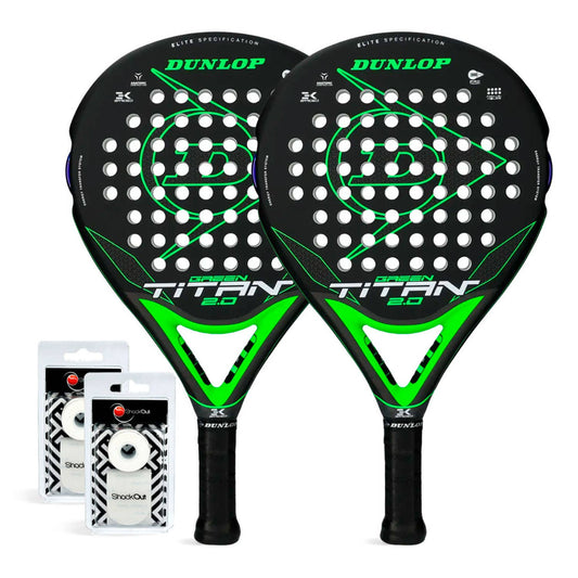 PACK DUNLOP DUO TITAN VERDE 2