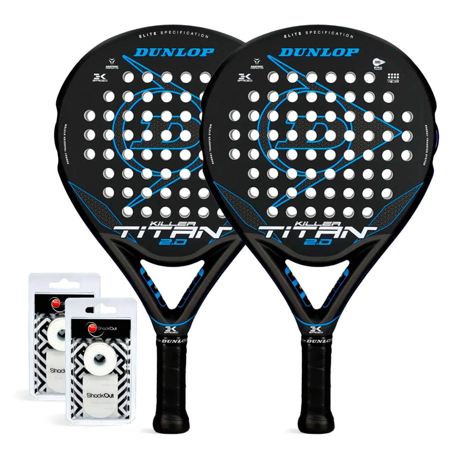 PACK DUNLOP DUO TITAN KILLER 2
