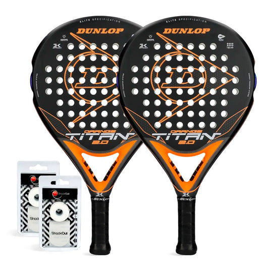 PACK DUNLOP DUO TITAN NARANJA 2