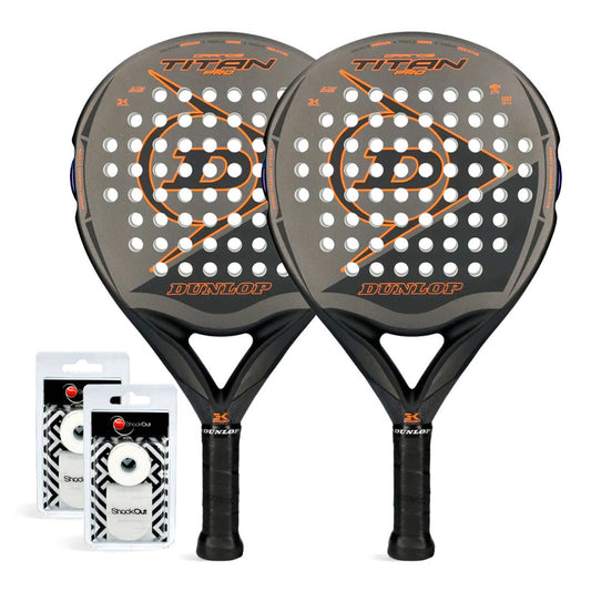 PACK DÚO DUNLOP TITAN PRO ORANGE