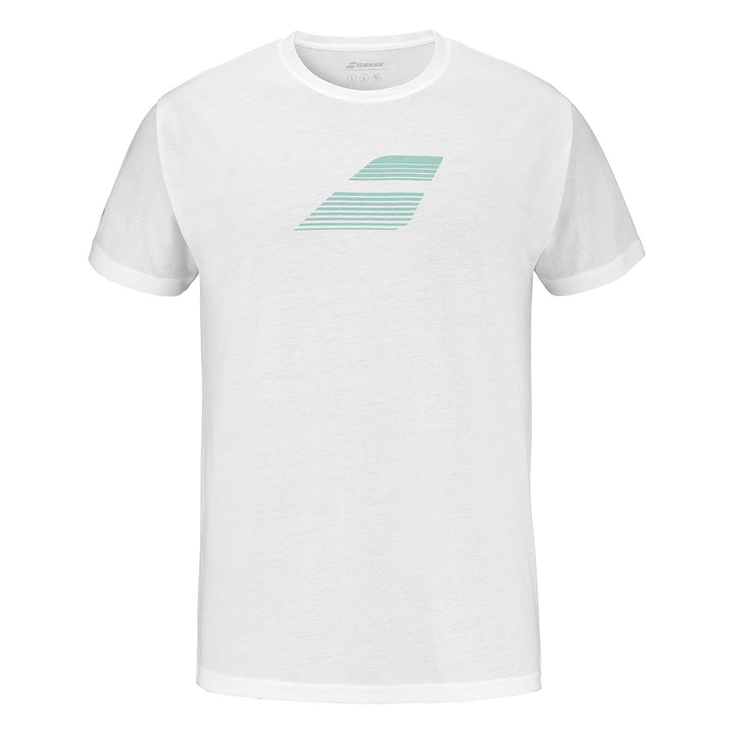 CAMISETA BABOLAT EXERCISE BIG FLAG BLANCO