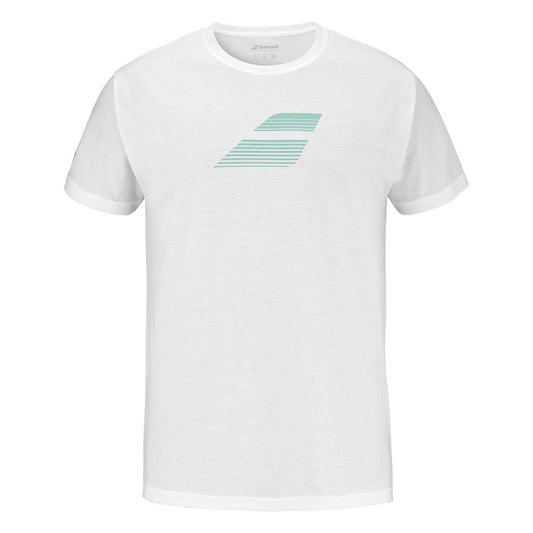 CAMISETA BABOLAT EXERCISE BIG FLAG BLANCO
