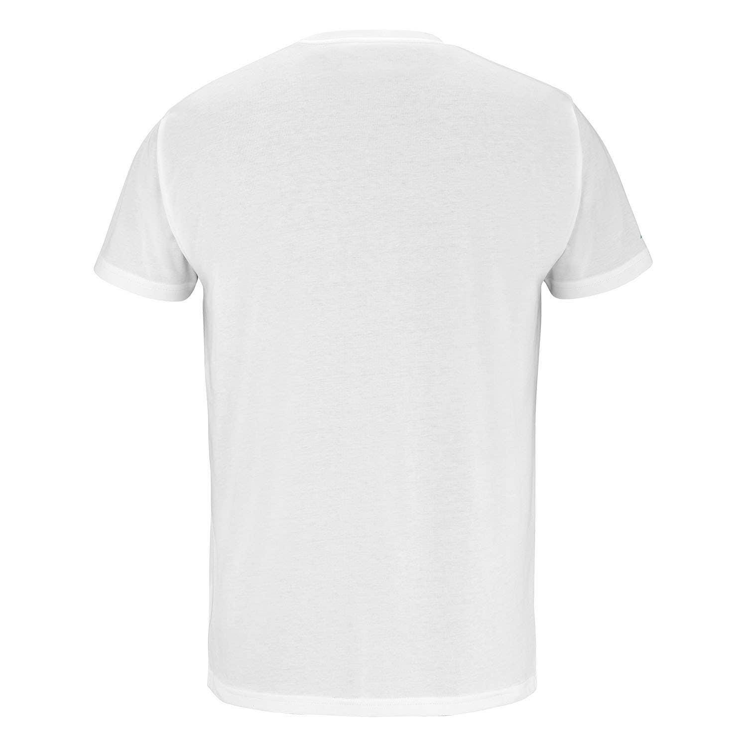 CAMISETA BABOLAT EXERCISE BIG FLAG BLANCO