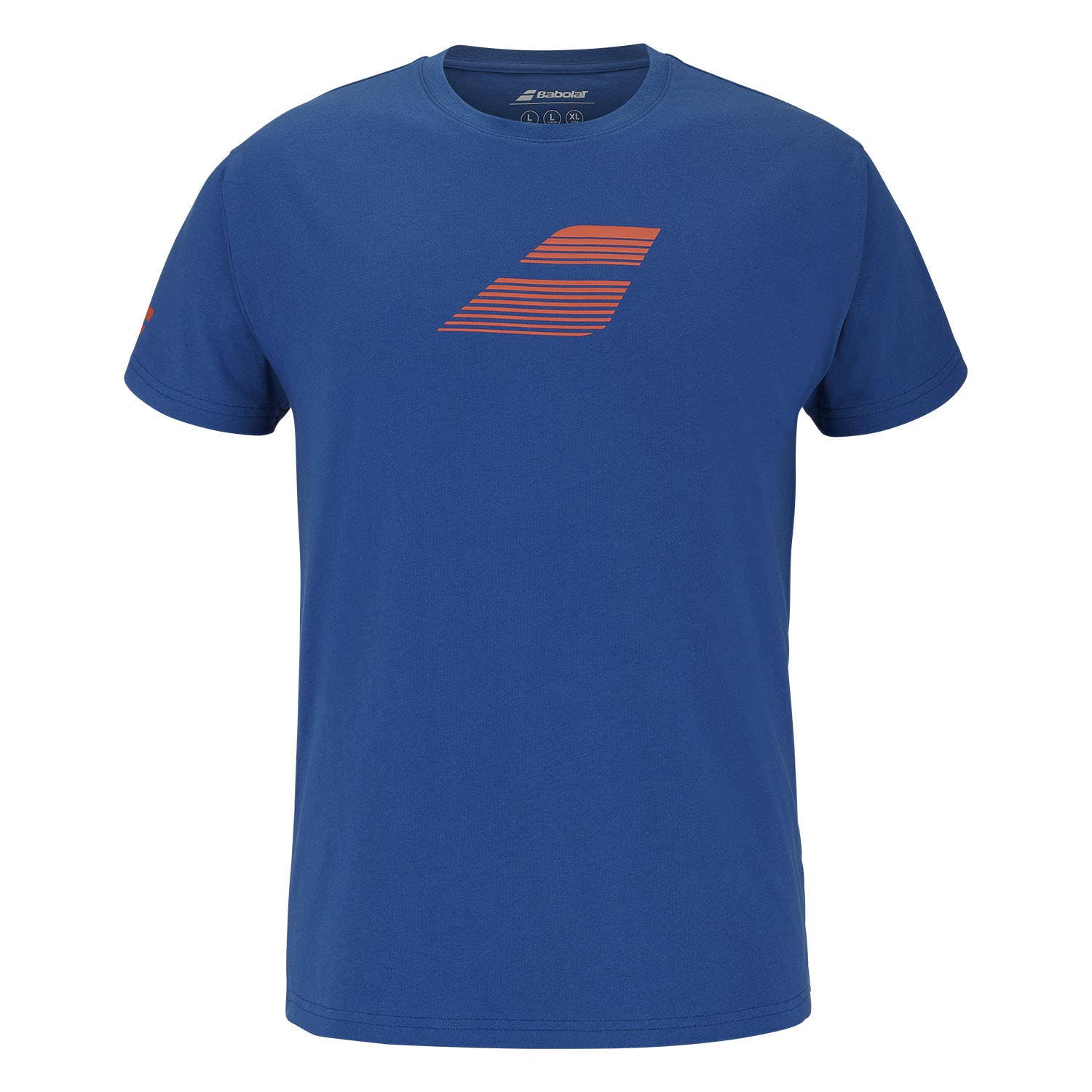 CAMISETA BABOLAT EXERCISE BIG FLAG AZUL OSCURO