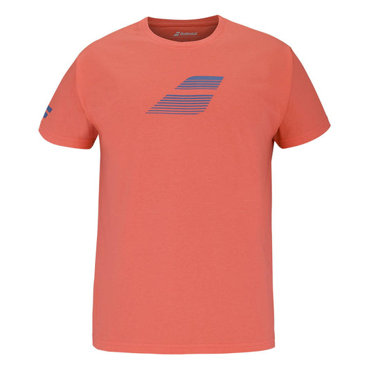 CAMISETA BABOLAT EXERCISE COTTON TEE NIÑO CORAL