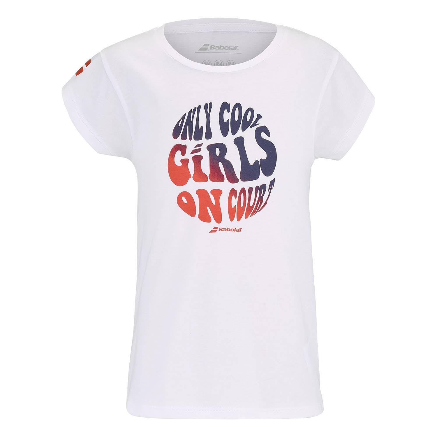 CAMISETA BABOLAT EXERCISE COTTON TEE NIÑA BLANCO