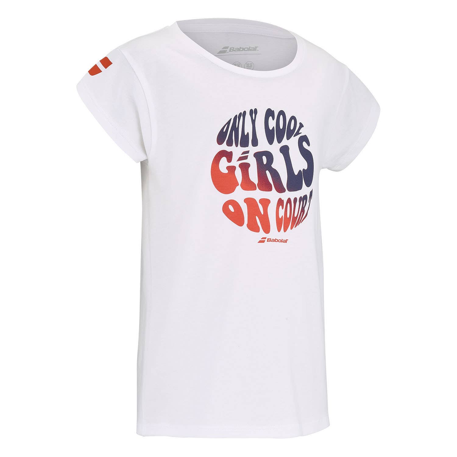 CAMISETA BABOLAT EXERCISE COTTON TEE NIÑA BLANCO