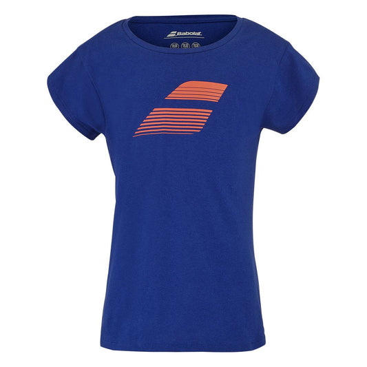 CAMISETA BABOLAT EXERCISE COTTON TEE NIÑA AZUL
