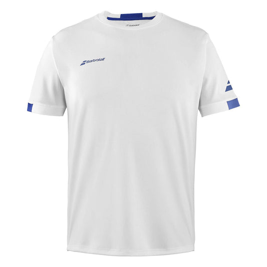 CAMISETA BABOLAT PLAY CREW NECK NIÑO BLANCO
