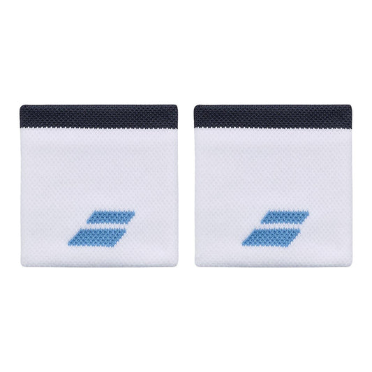 MUÑEQUERA BABOLAT LOGO BLANCO