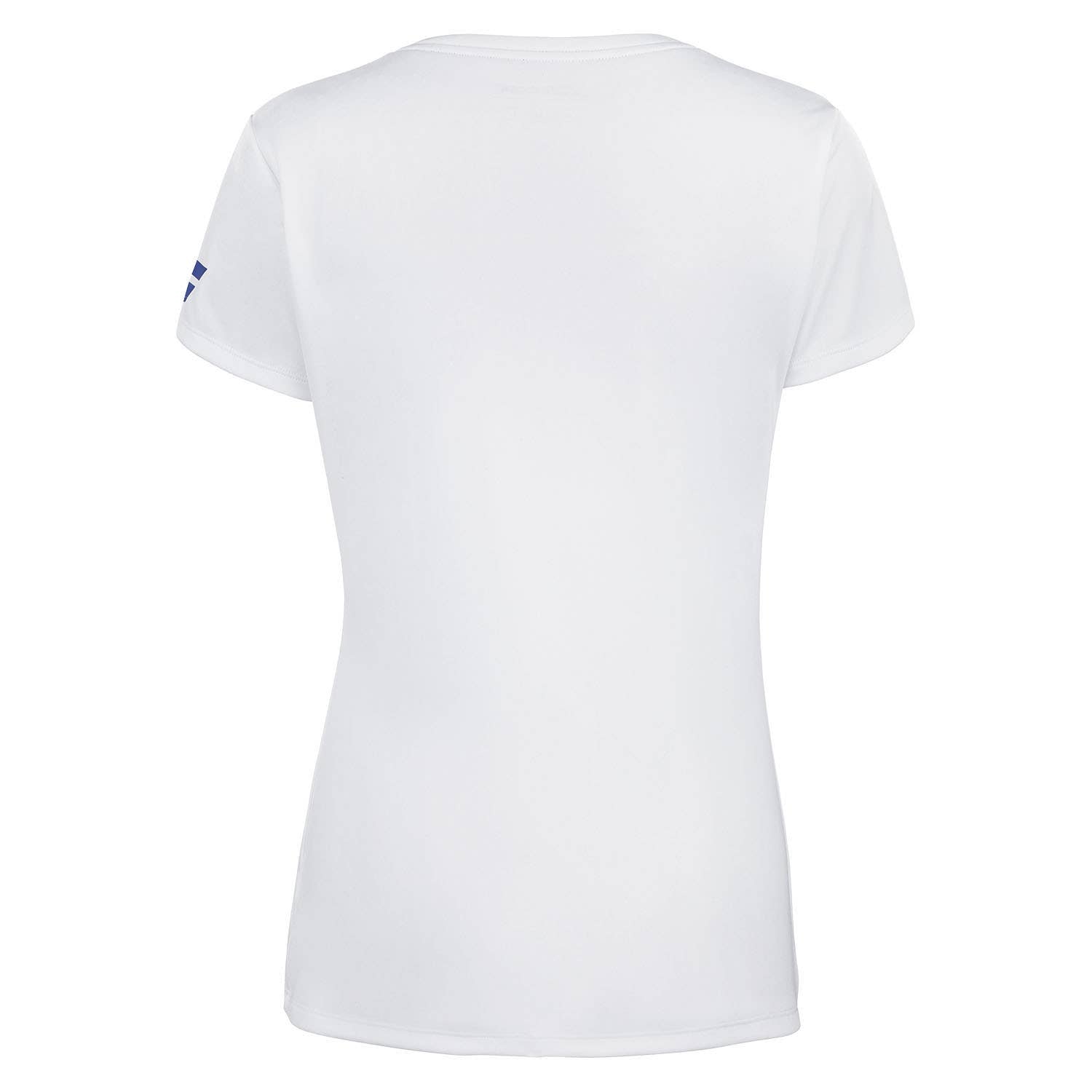 TOP MANGAS BABOLAT PLAY NIÑA BLANCO