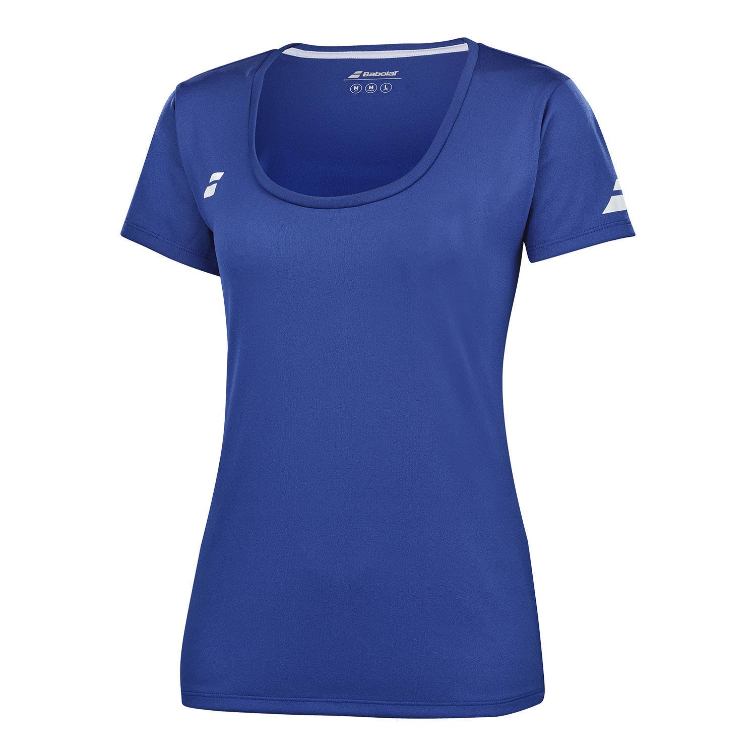 TOP MANGAS BABOLAT PLAY NIÑA AZUL