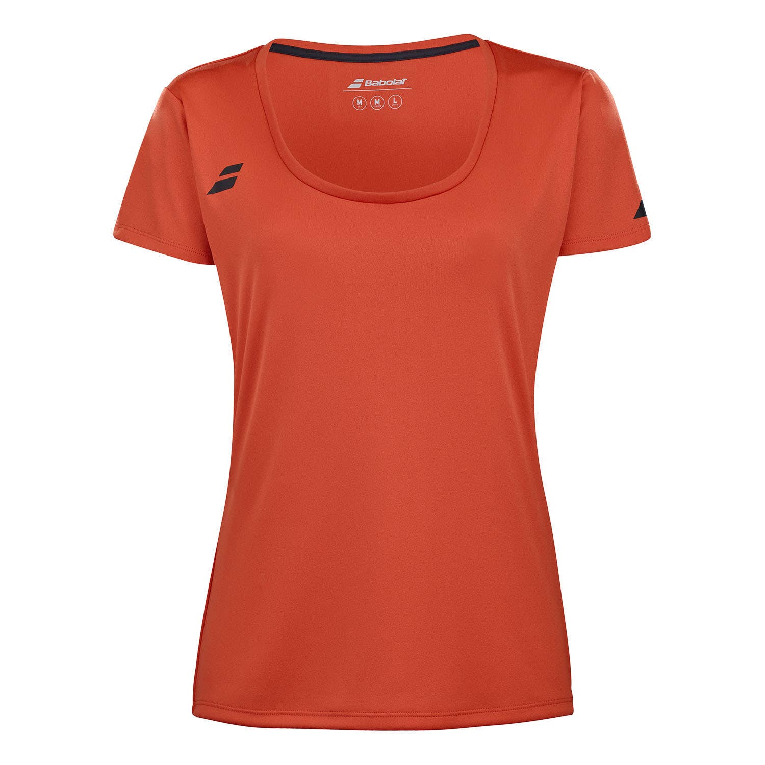 TOP MANGAS BABOLAT PLAY NIÑA ROJO