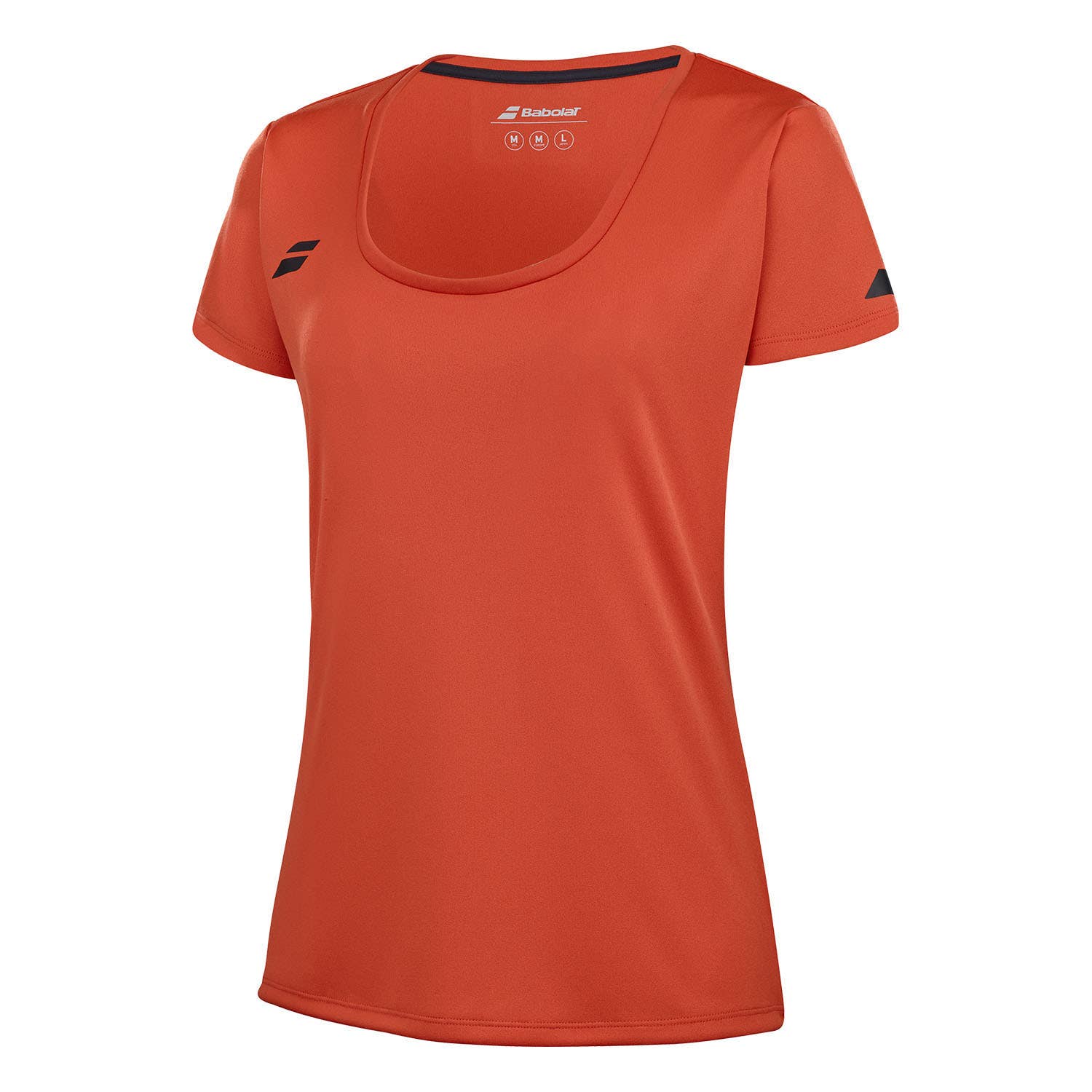 TOP MANGAS BABOLAT PLAY NIÑA ROJO