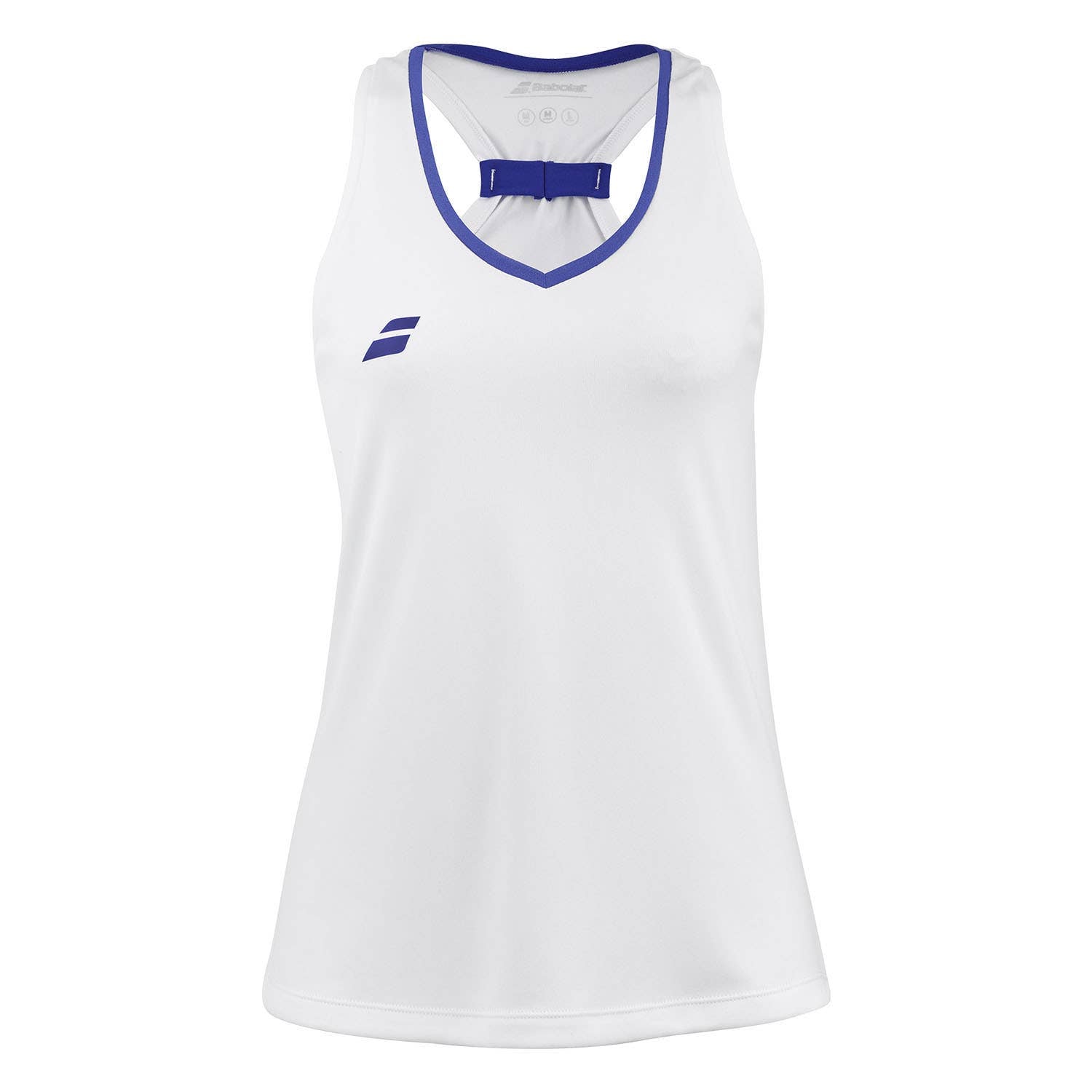 TOP BABOLAT PLAY TANK TOP GIRLS 3GP2071 BLANCO