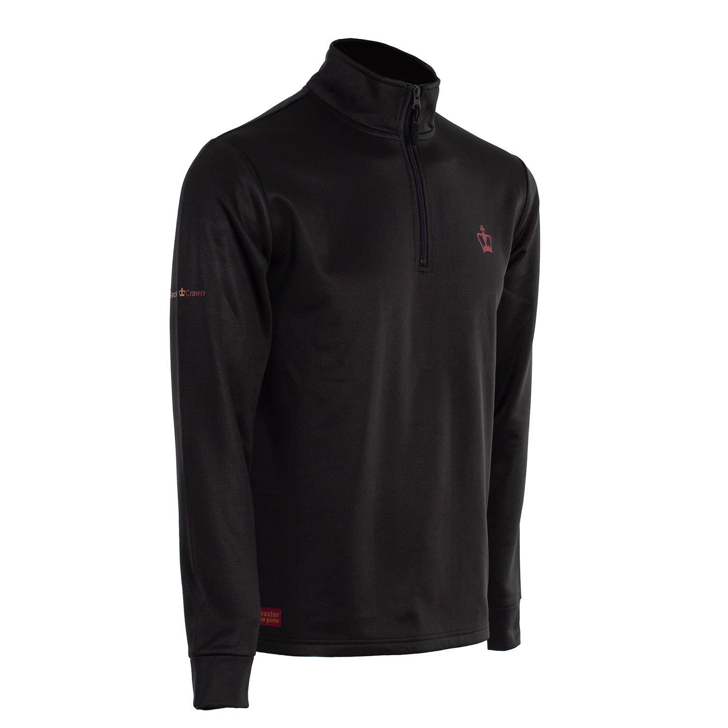SUDADERA BLACK CROWN ACAPULCO BURDEOS NEGRO
