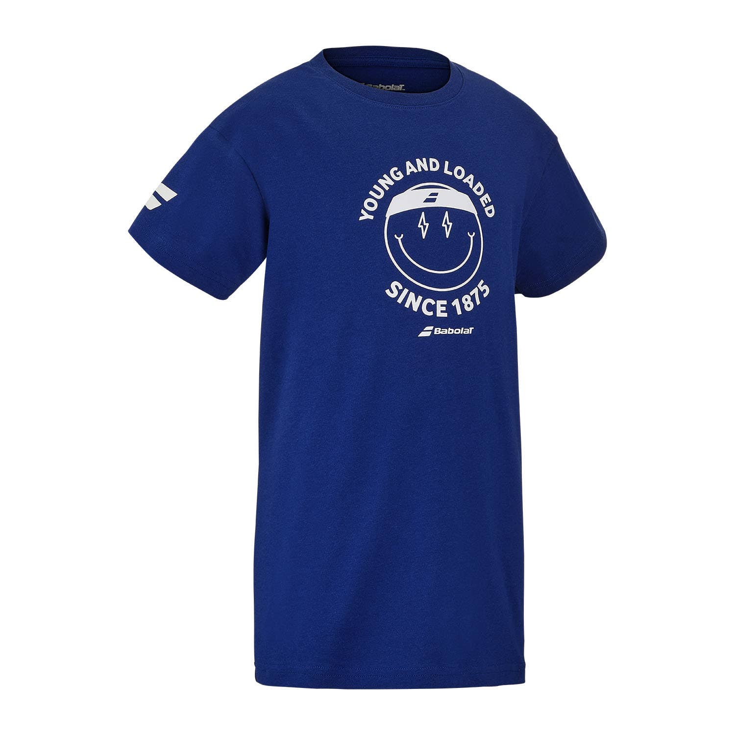 CAMISETA BABOLAT EXERCISE COTTON TEE NIÑO AZUL MARINO