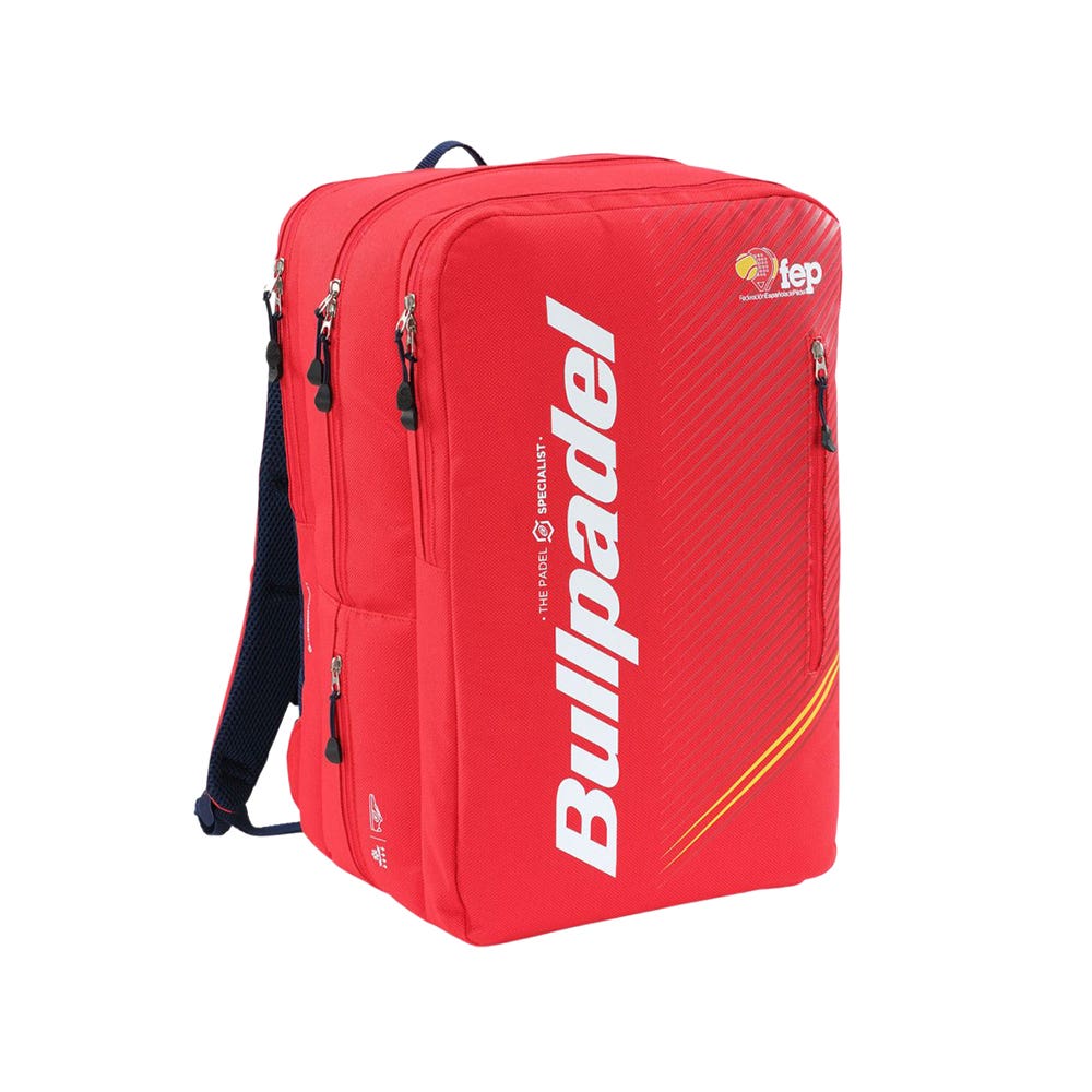 MOCHILA BULLPADEL FEP ROJO