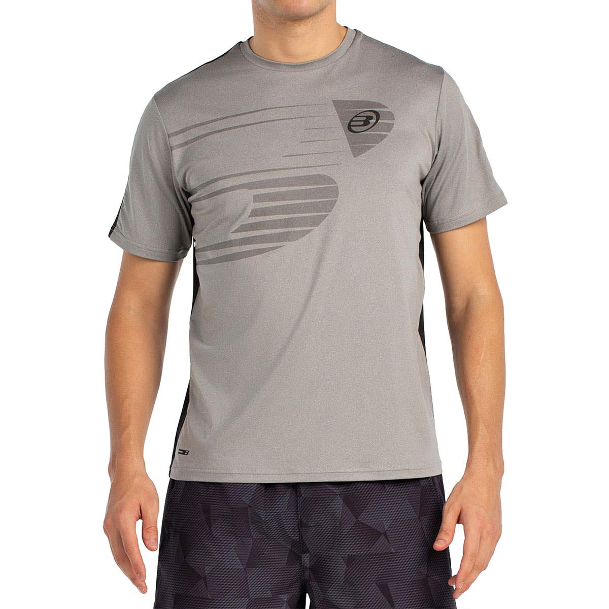 CAMISETA BULLPADEL MOECHE GRIS