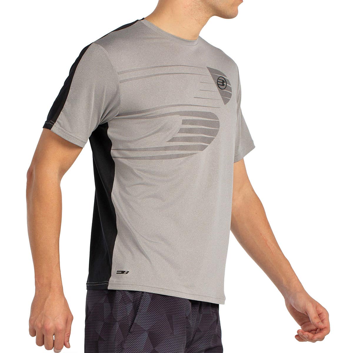 CAMISETA BULLPADEL MOECHE GRIS