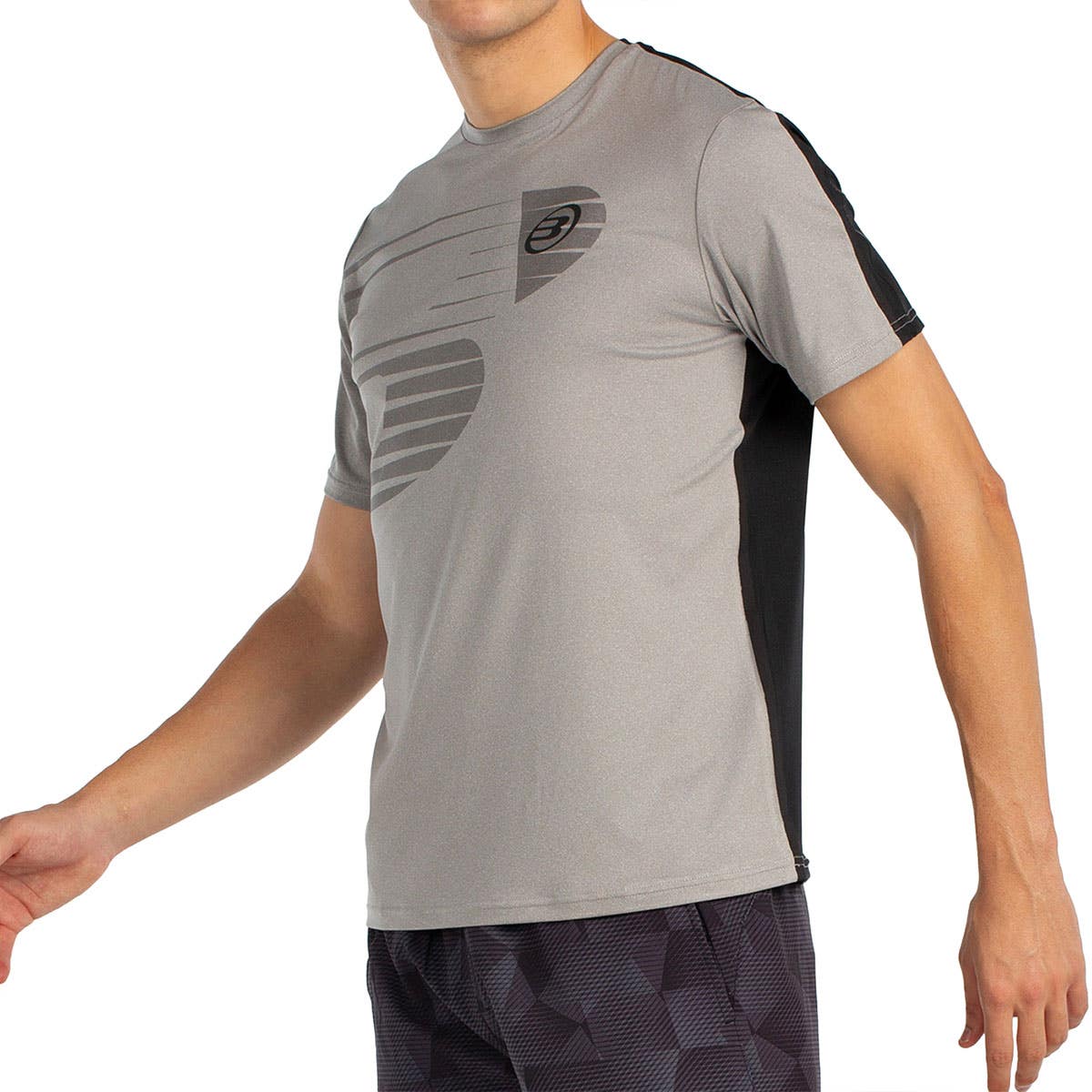 CAMISETA BULLPADEL MOECHE GRIS