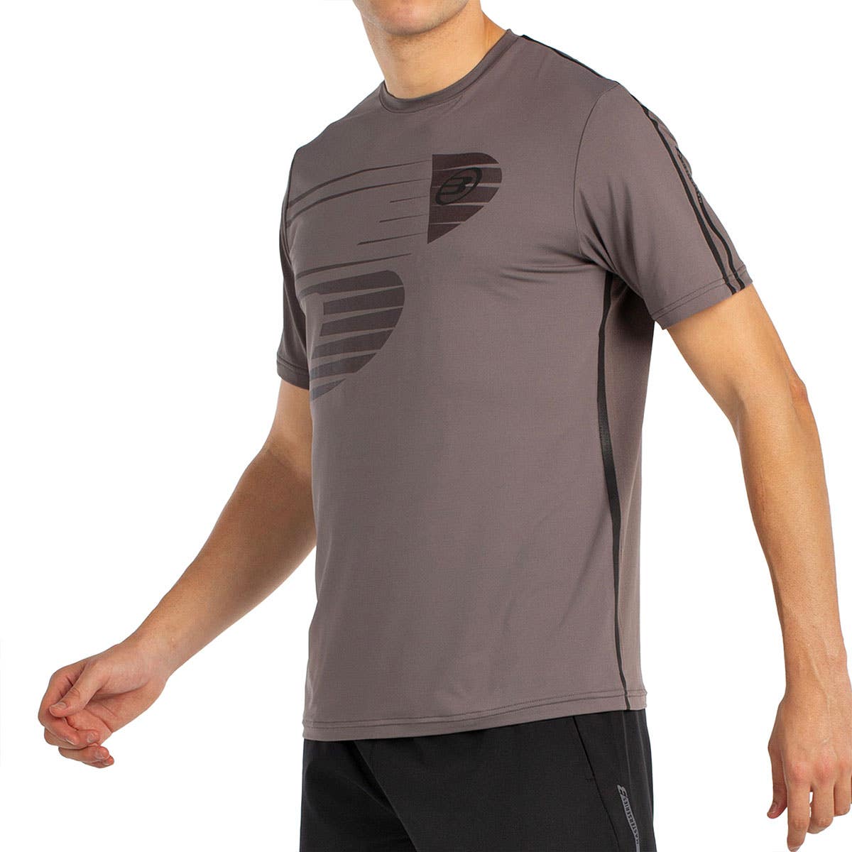 CAMISETA BULLPADEL MOECHE MARRÓN