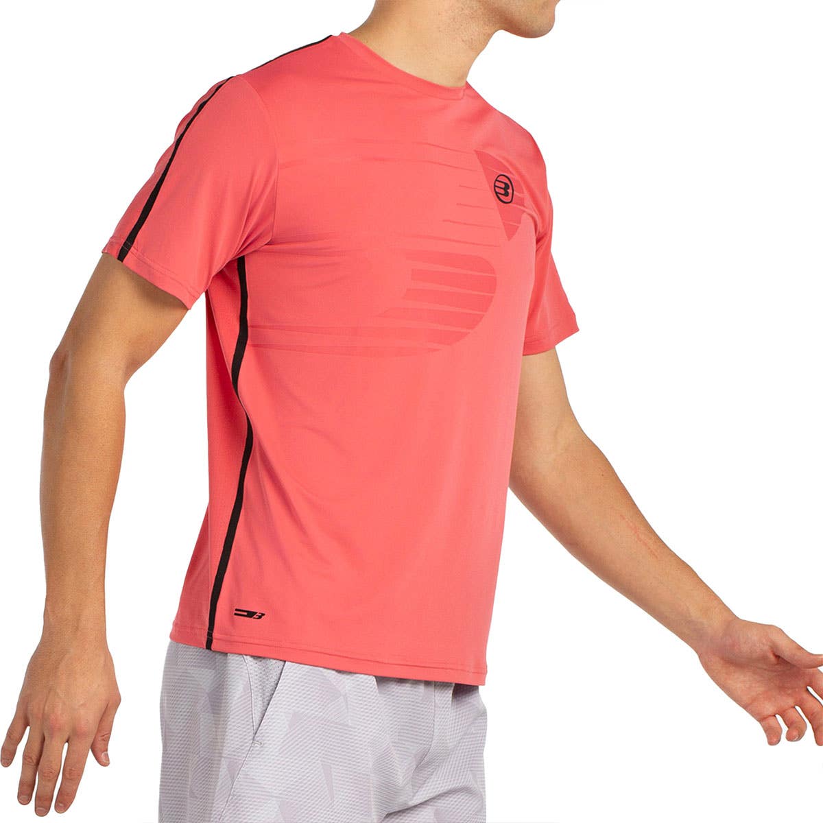 CAMISETA BULLPADEL MOECHE ROSA