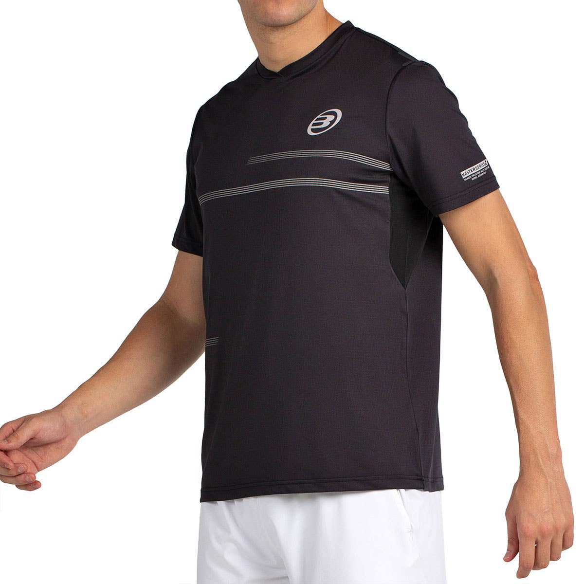 CAMISETA BULLPADEL MONTUNO NEGRO