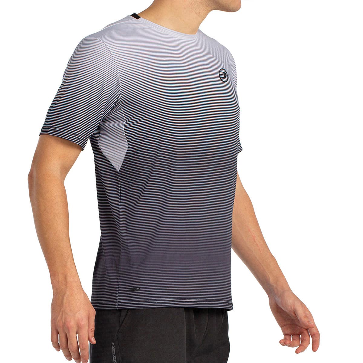 CAMISETA BULLPADEL MÚSICA ANTRACITA