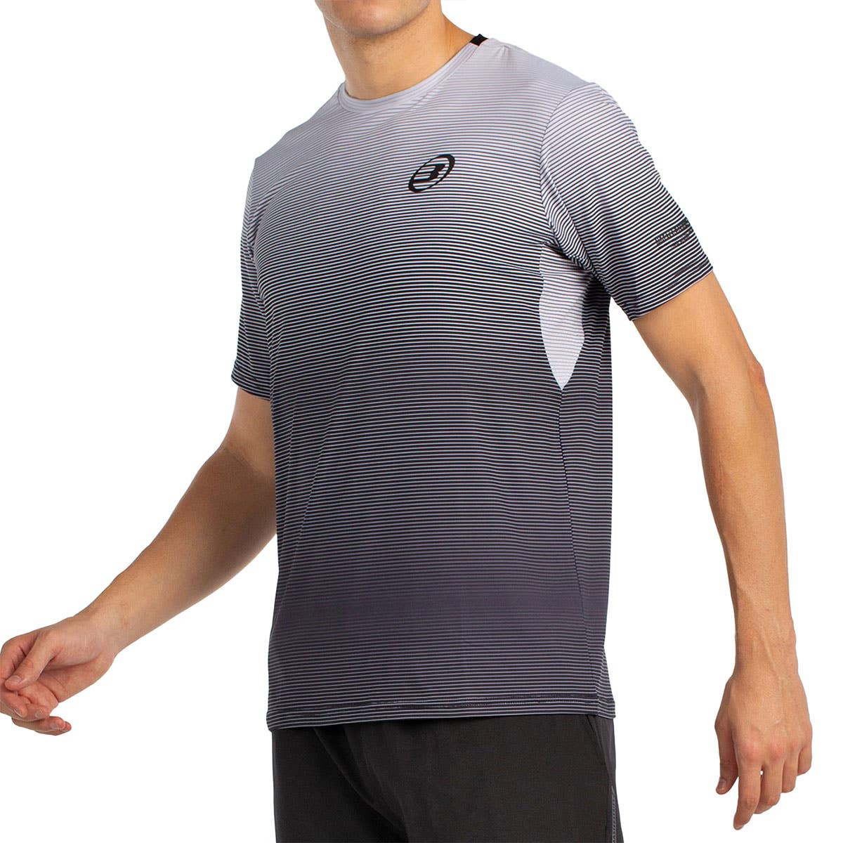 CAMISETA BULLPADEL MÚSICA ANTRACITA