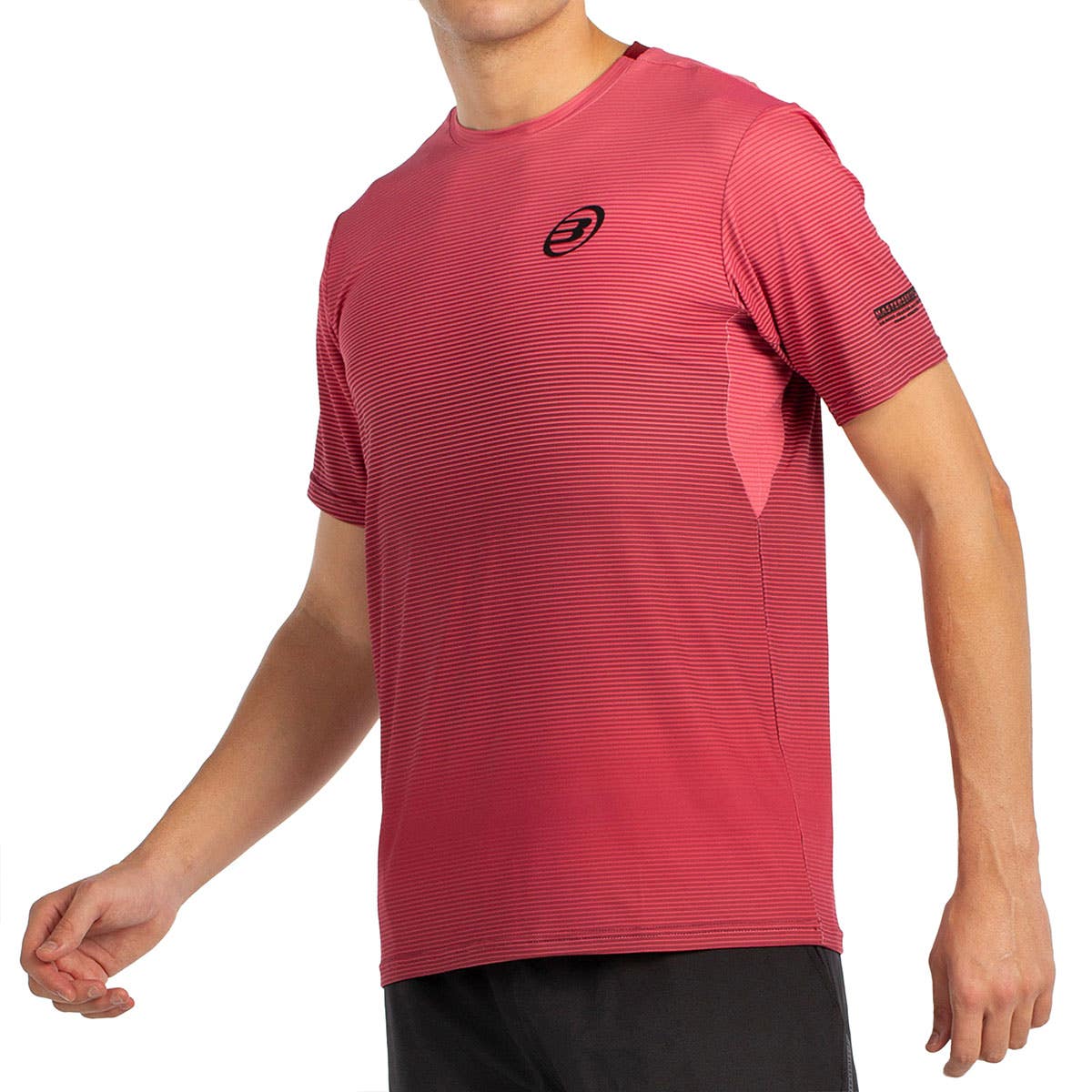 CAMISETA BULLPADEL MÚSICA ROSA
