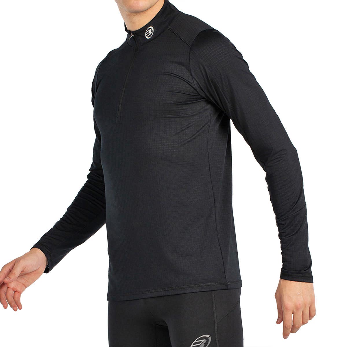 CAMISETA BULLPADEL BRISE NEGRO