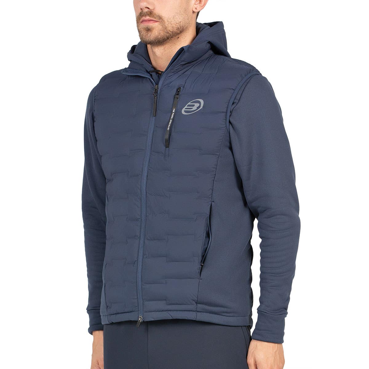CHALECO BULLPADEL BARDA AZUL OSCURO