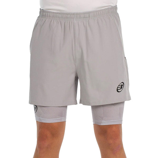 SHORT BULLPADEL MANZAN GRIS