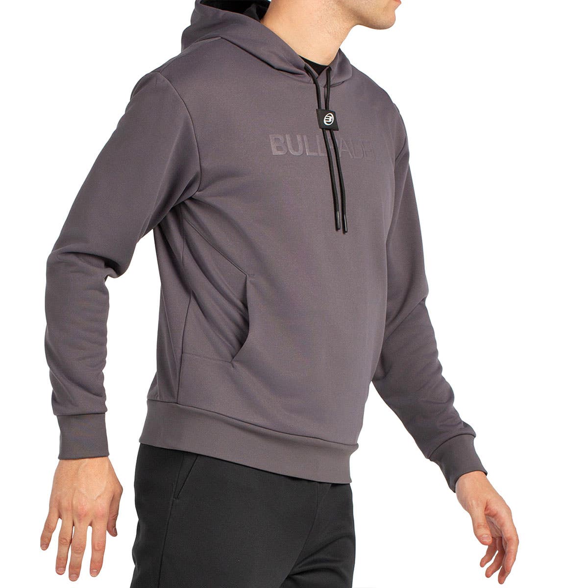 SUDADERA BULLPADEL BINEE GRIS