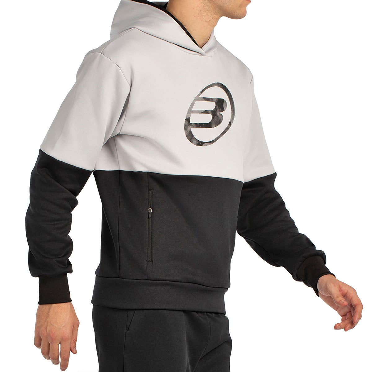 SUDADERA BULLPADEL BOYAL ANTRACITA
