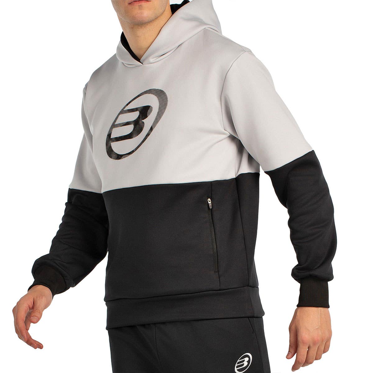 SUDADERA BULLPADEL BOYAL ANTRACITA