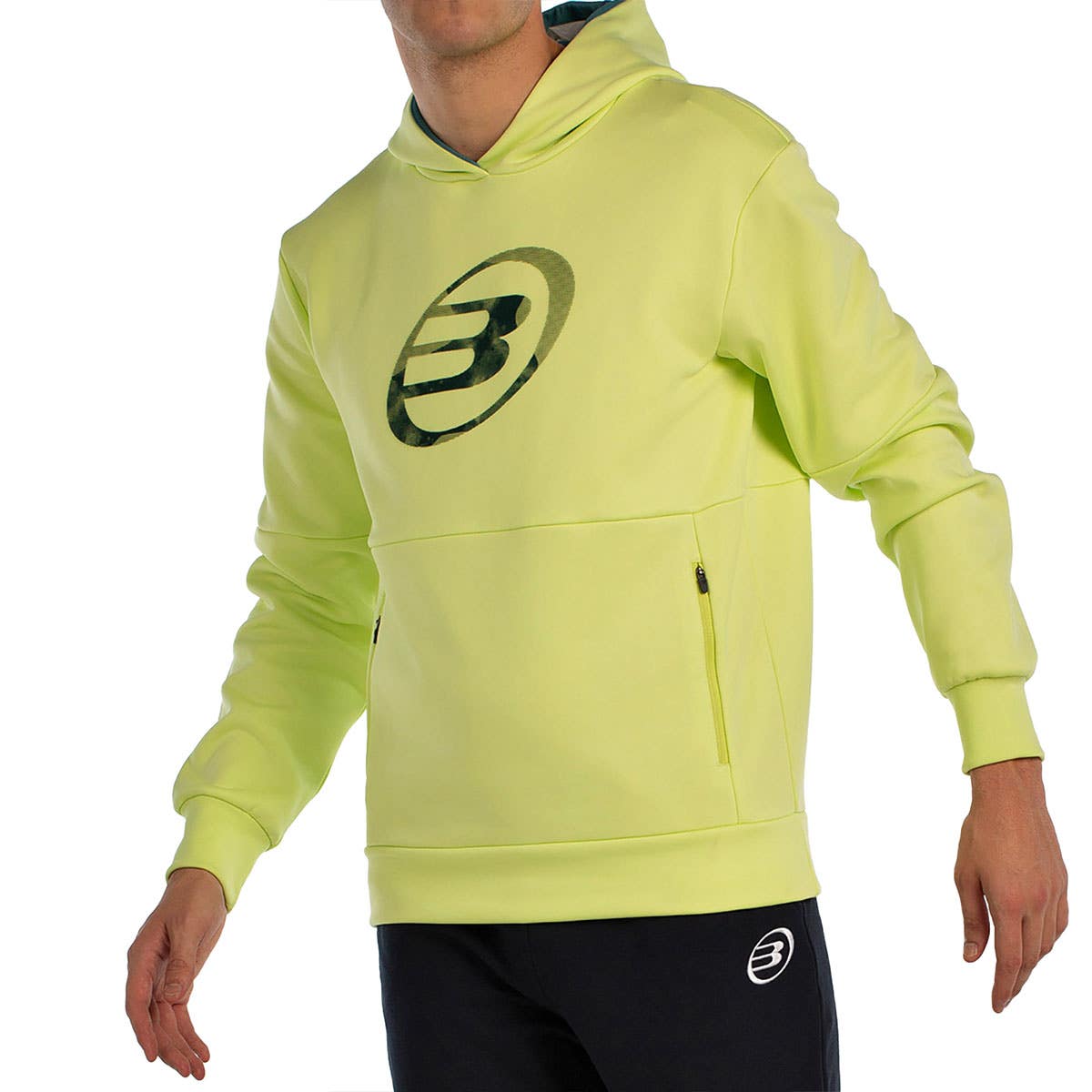 SUDADERA BULLPADEL BOYAL AMARILLO