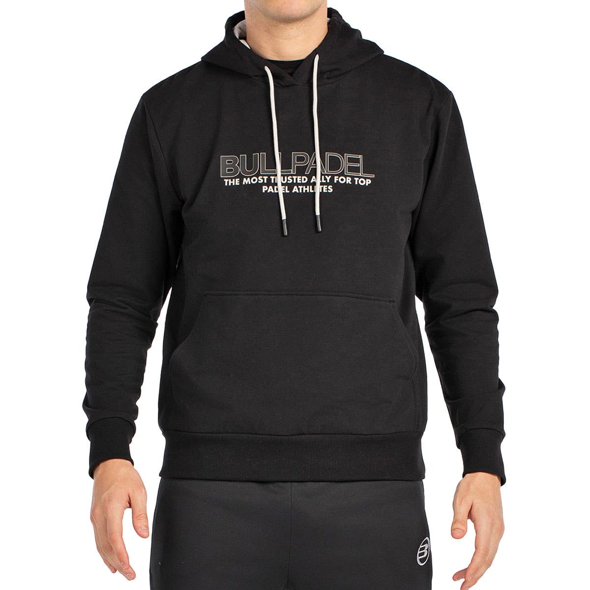 SUDADERA BULLPADEL BOYEN NEGRO