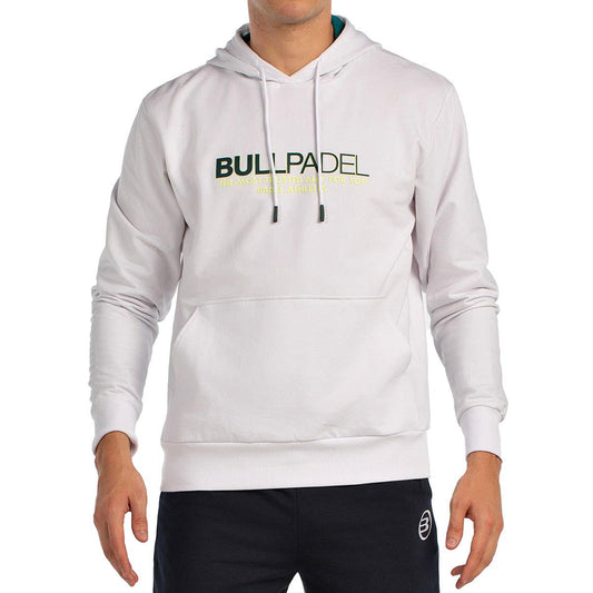 SUDADERA BULLPADEL BOYEN BLANCO