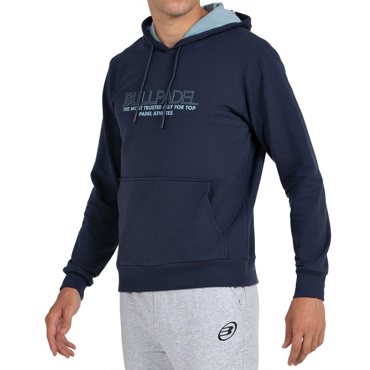 SUDADERA BULLPADEL BOYEN AZUL OSCURO