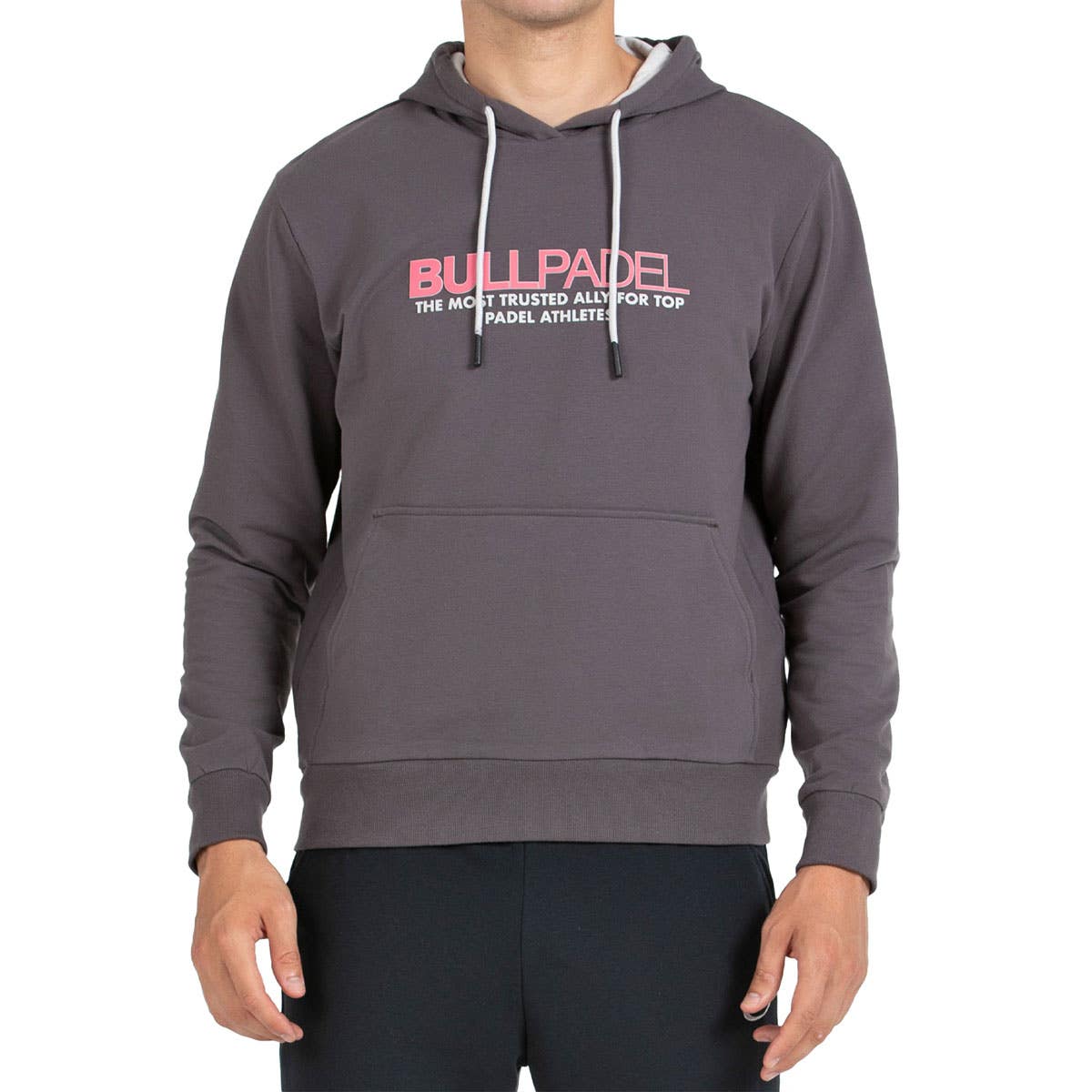 SUDADERA BULLPADEL BOYEN MARRÓN