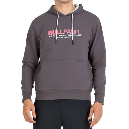SUDADERA BULLPADEL BOYEN MARRÓN