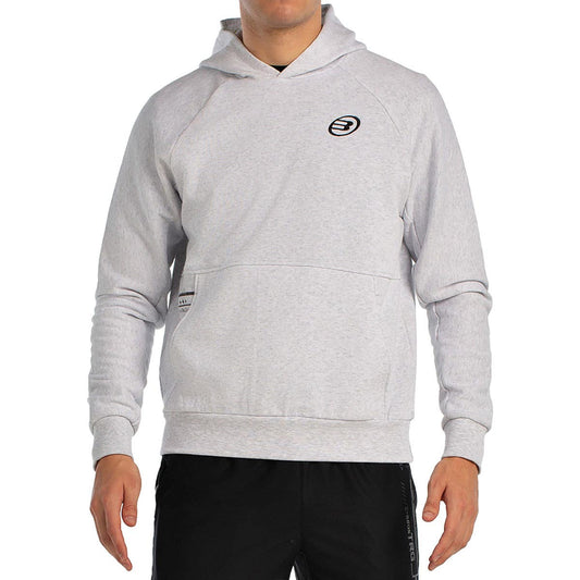 SUDADERA BULLPADEL BREAS PLATEADO