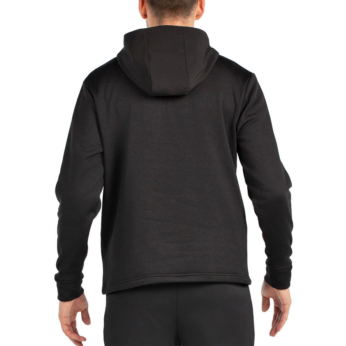 SUDADERA BULLPADEL BUZAS NEGRO
