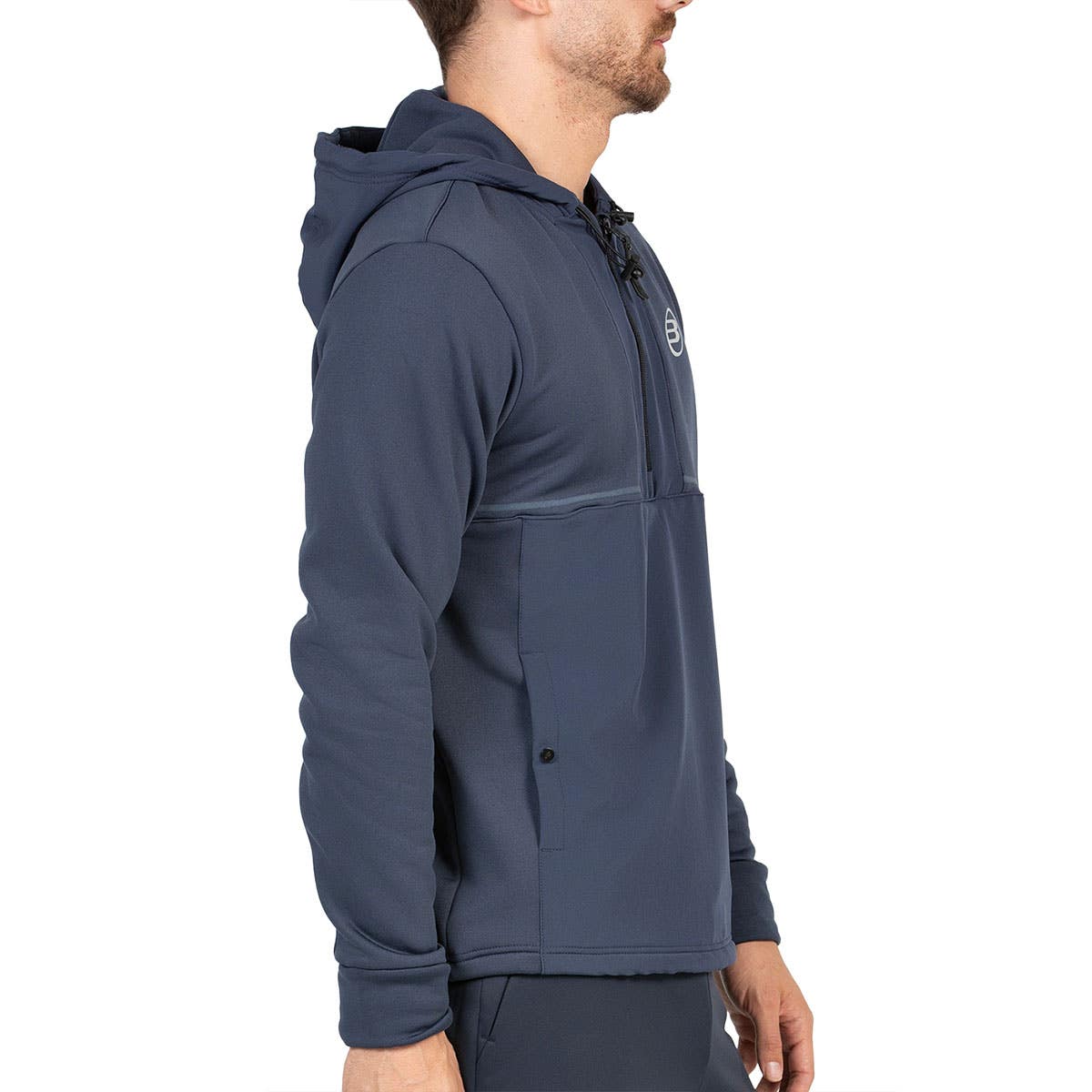 SUDADERA BULLPADEL BUZAS AZUL OSCURO