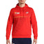 SUDADERA BULLPADEL FORCA HOMBRE ROJO