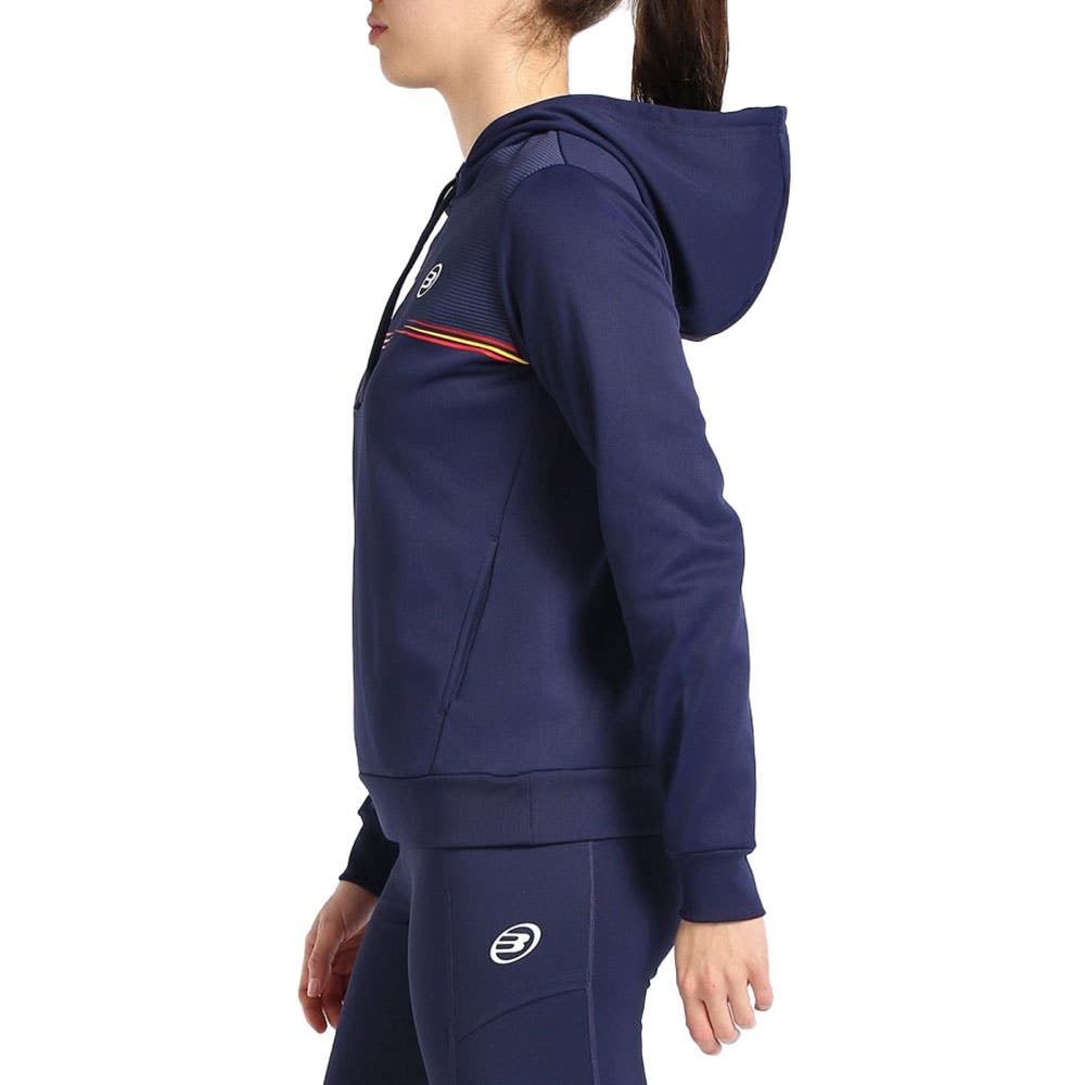 SUDADERA BULLPADEL FUENLA MUJER AZUL MARINO